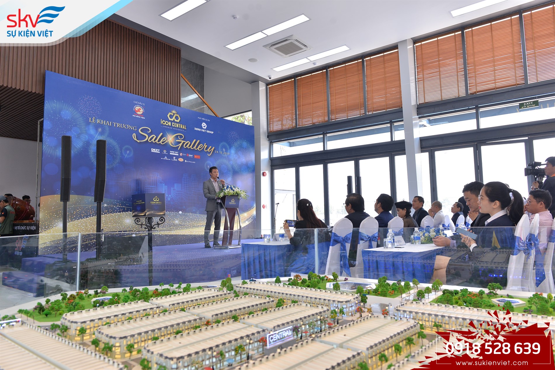 Lễ Khai Trương Nhà Điều Hành Dự Án Icon Central