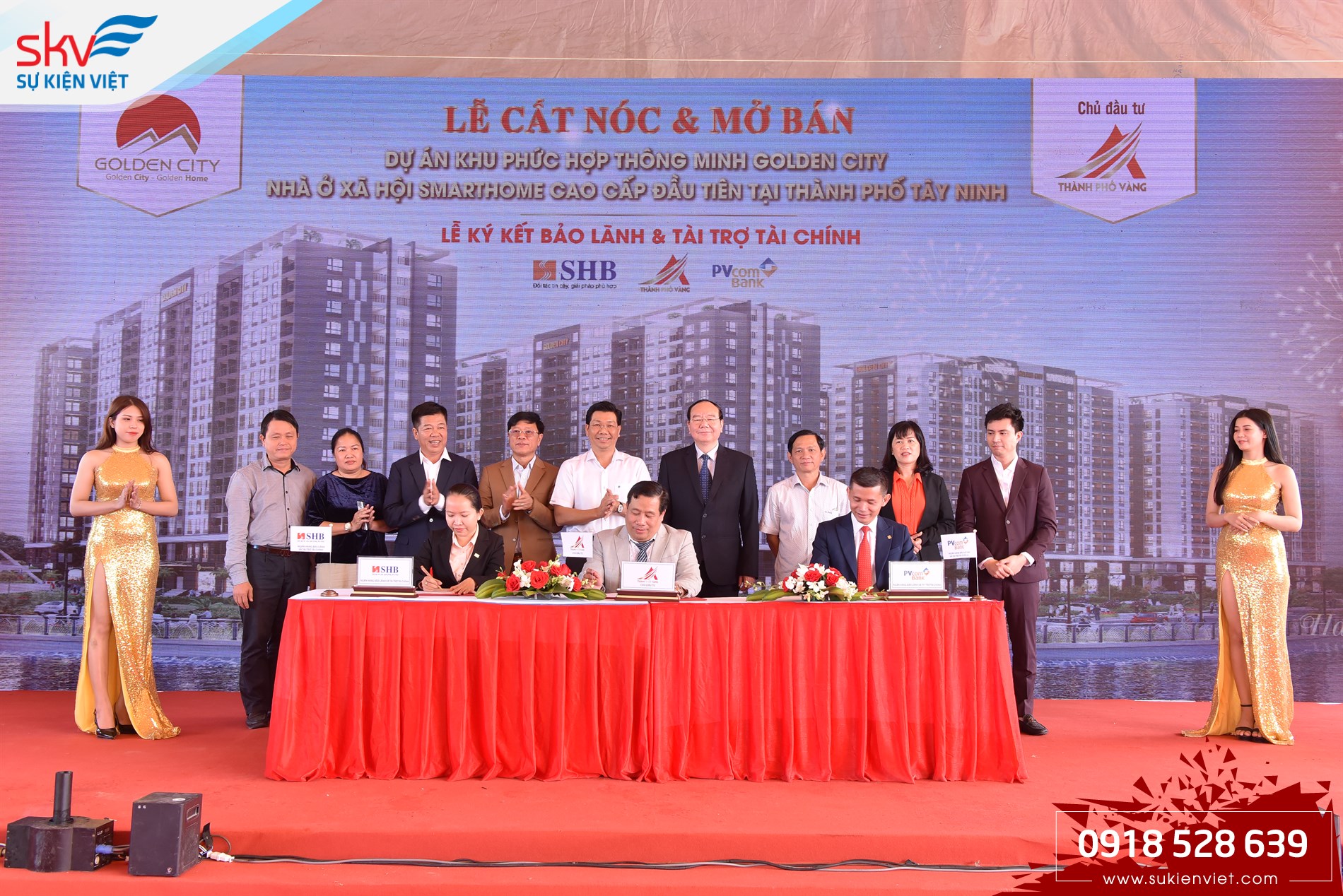 Lễ Cất nóc & Mở bán Golden City