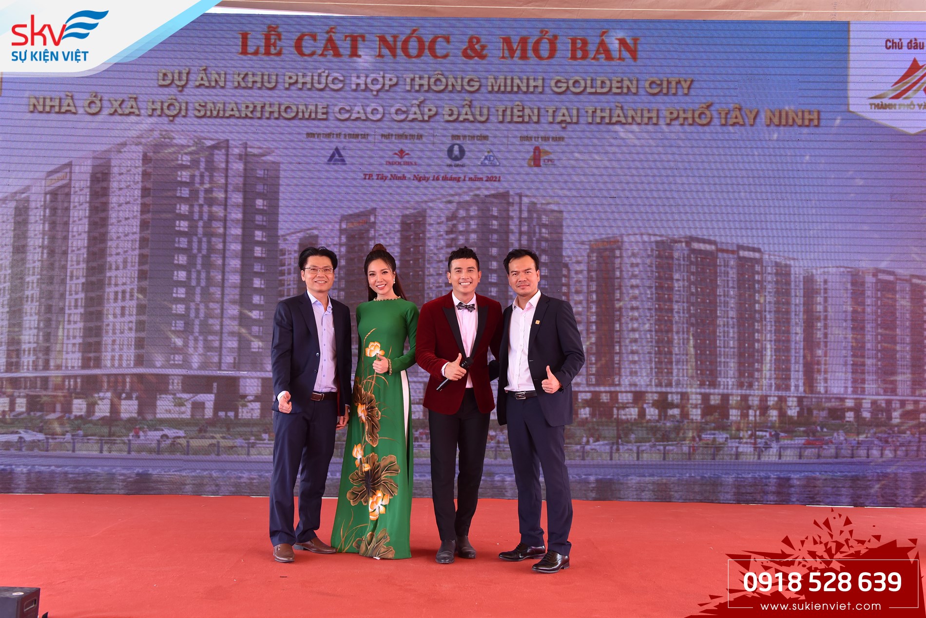 Lễ Cất nóc & Mở bán Golden City