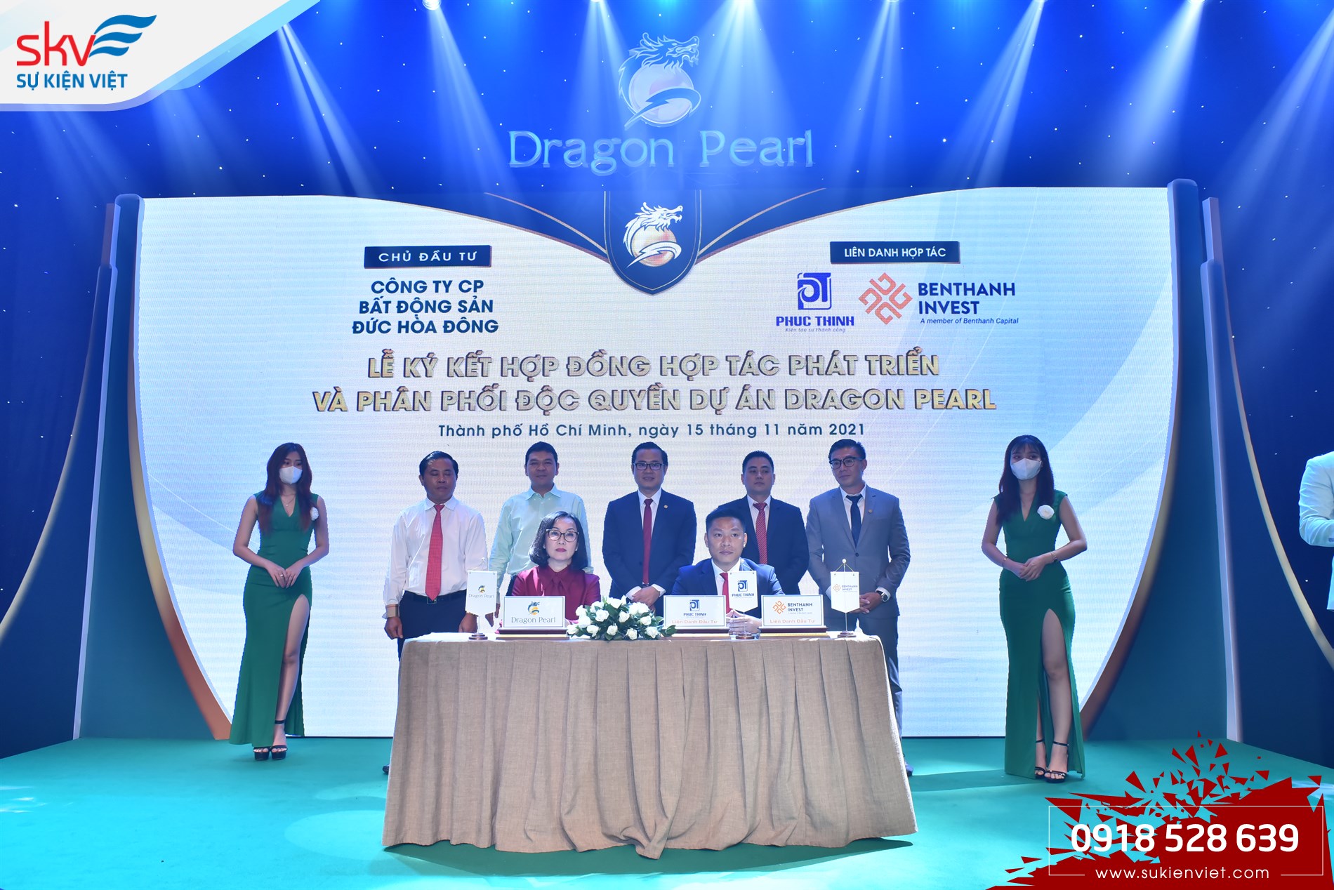 Sự Kiện Việt Tổ Chức Lễ Ký Kết Dự Án Dragon Pearl